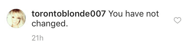 Fan comment on Katie Couric’s post. | Source: Instagram/KatieCouric Fan comment on Katie Couric’s post. | Source: Instagram/KatieCouric