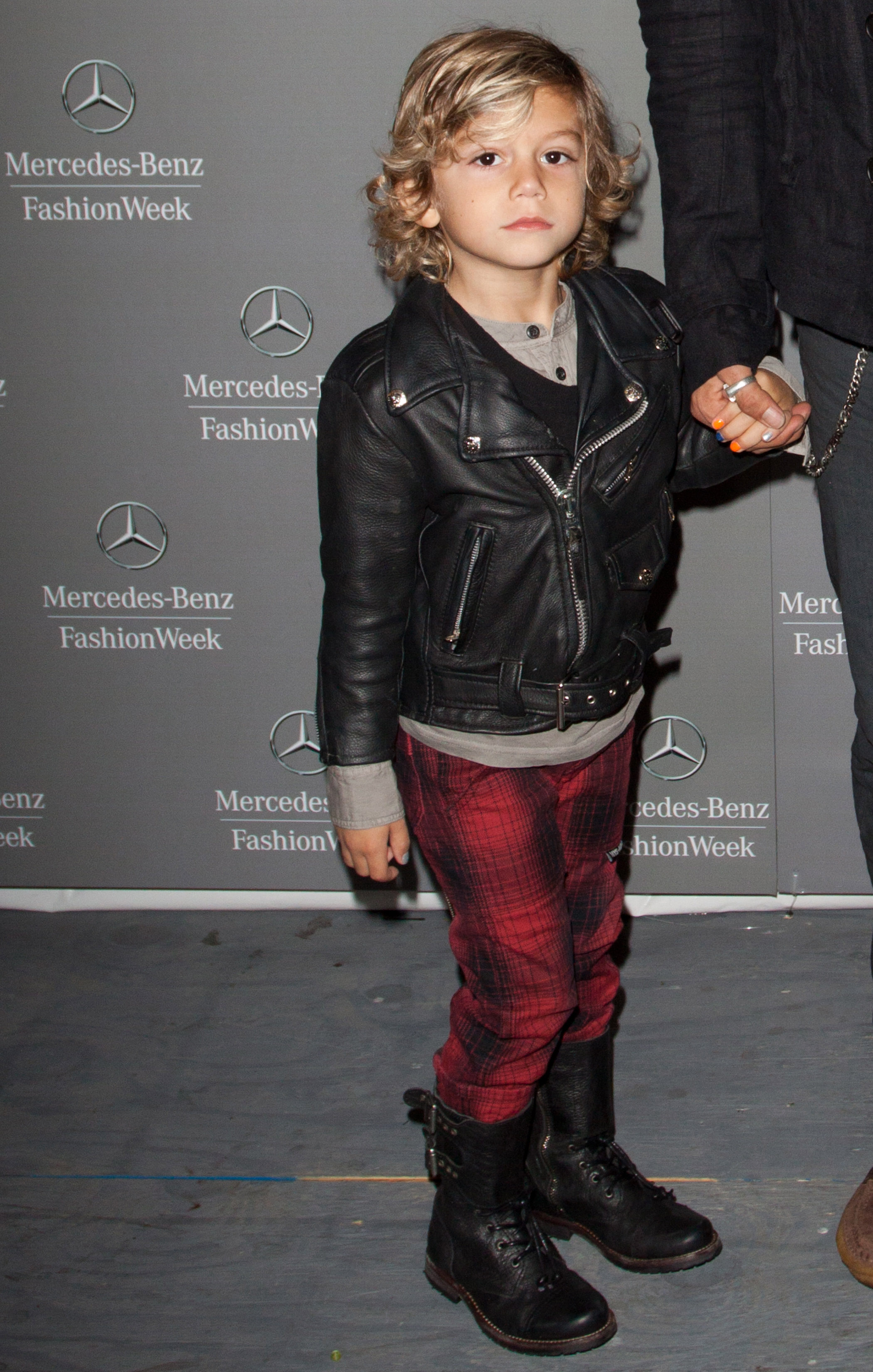 Kingston Rossdale seen during Mercedes-Benz Fashion Week on September 16, 2010 in New York City | Source: Getty Images