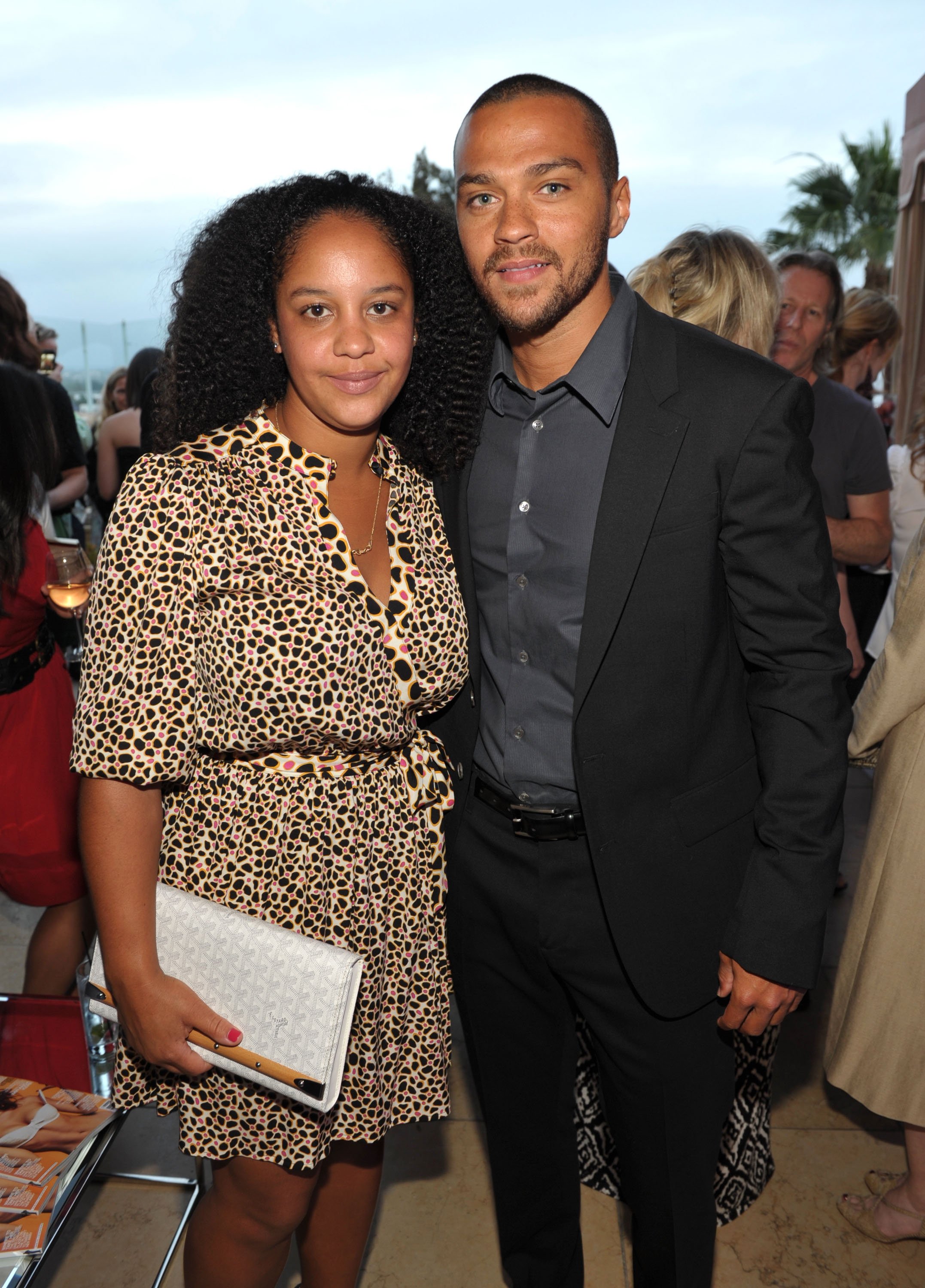 Jesse Williams and Aryn Drake-Lee attend the "GQ, Nautica, and Oceana World Oceans Day Party" on June 8, 2010 in West Hollywood, California. | Source: Getty Images