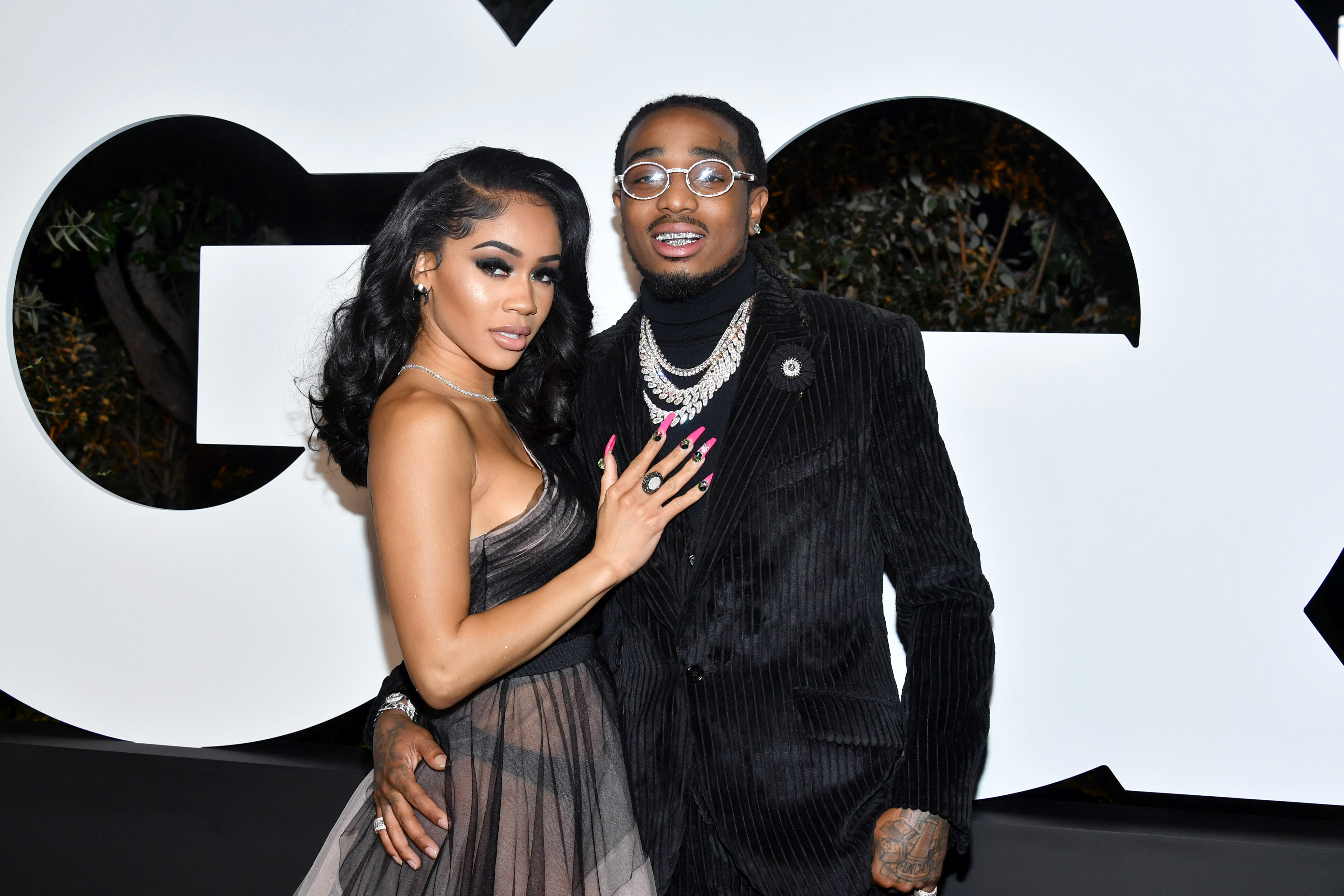 Saweetie and Quavo attend the 2019 GQ Men of the Year at The West Hollywood Edition, on December 5, 2019, in West Hollywood, California. | Source: Getty Images
