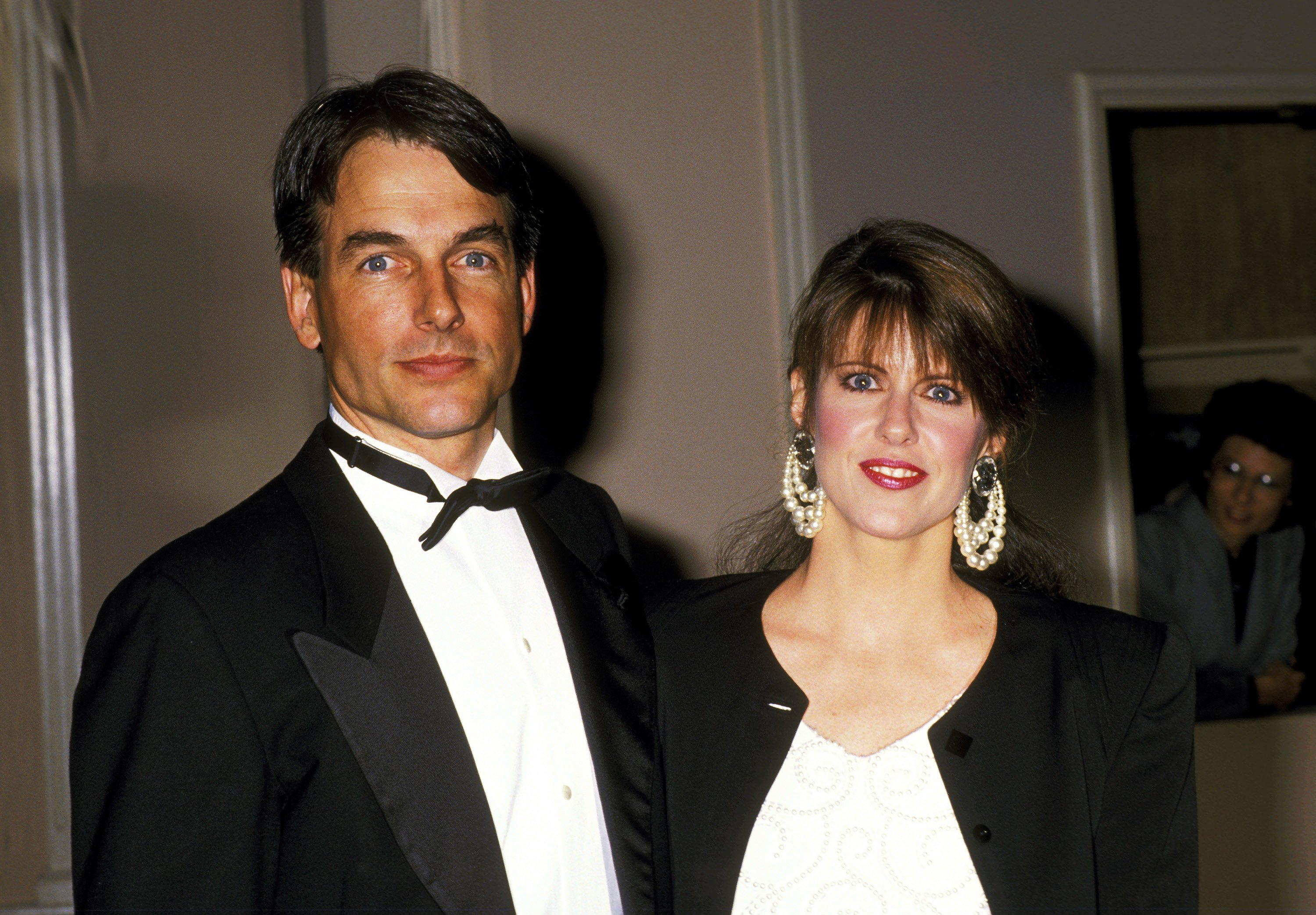 Mark Harmon y Pam Dawber. | Foto: Getty Images