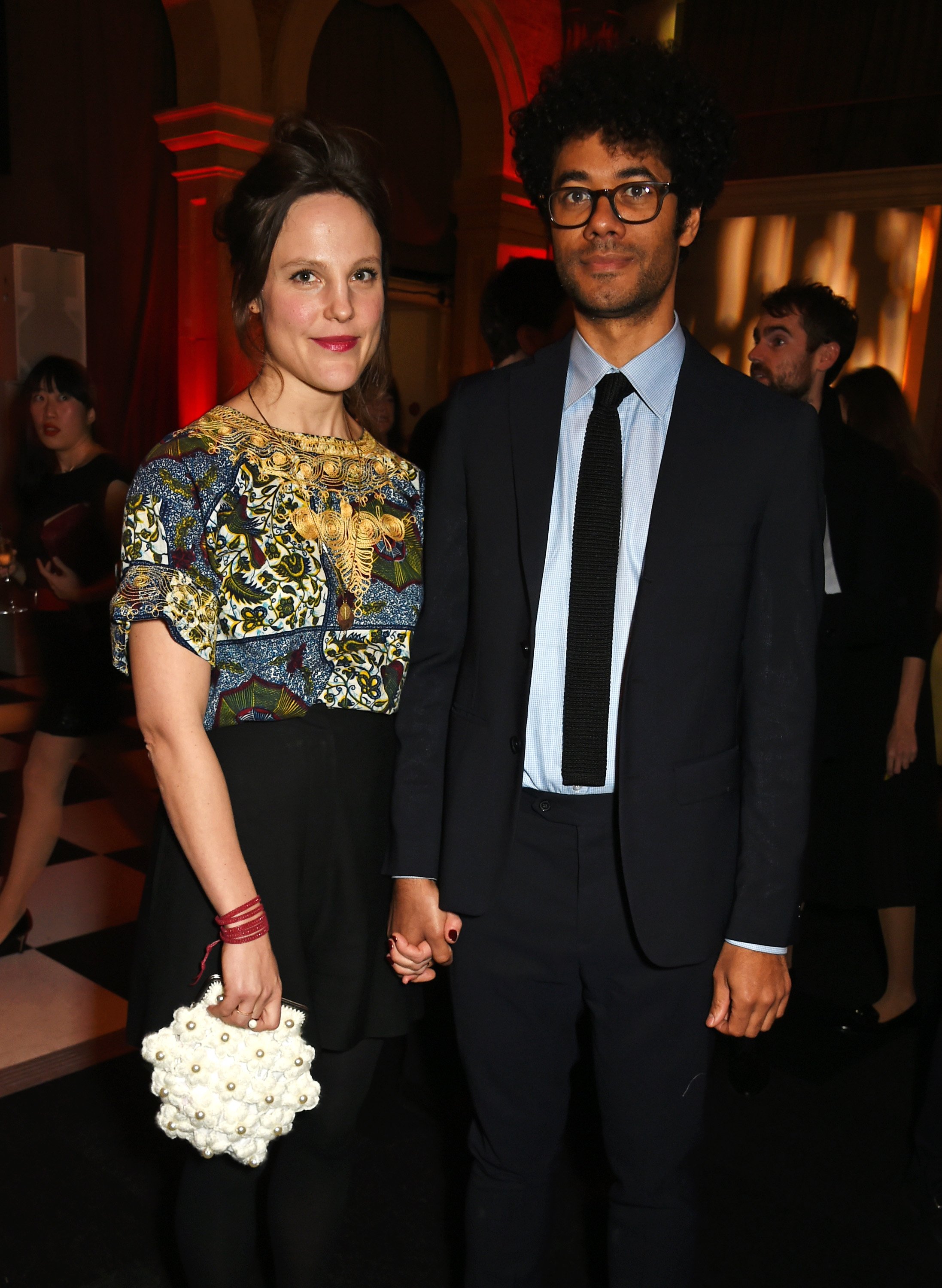 Lydia Fox and Richard Ayoade at the Moet British Independent Film Awards 2015 on December 6, 2015, in London | Source: Getty Images