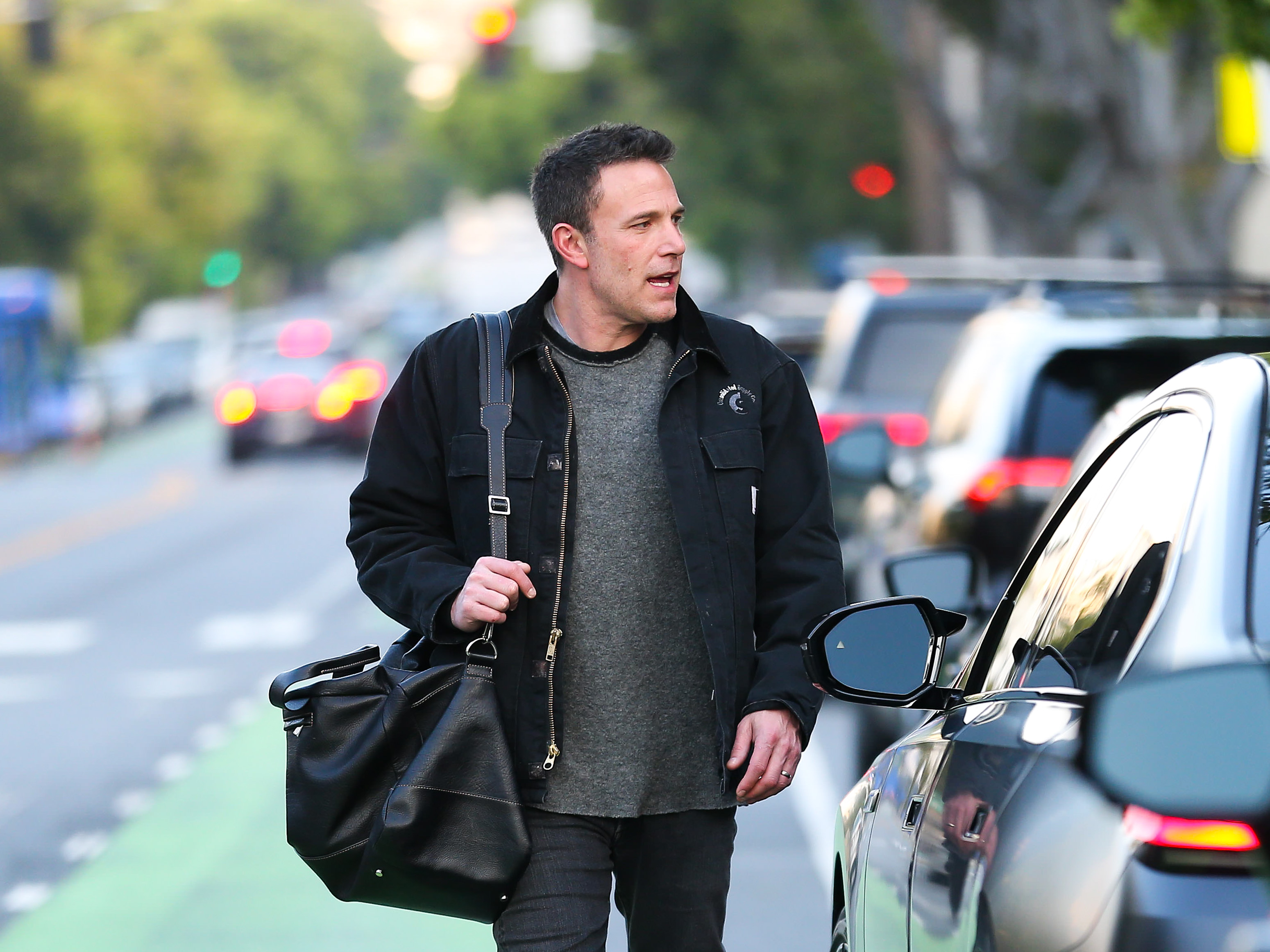 Ben Affleck is seen in Los Angeles, California on April 20, 2024 | Source: Getty Images