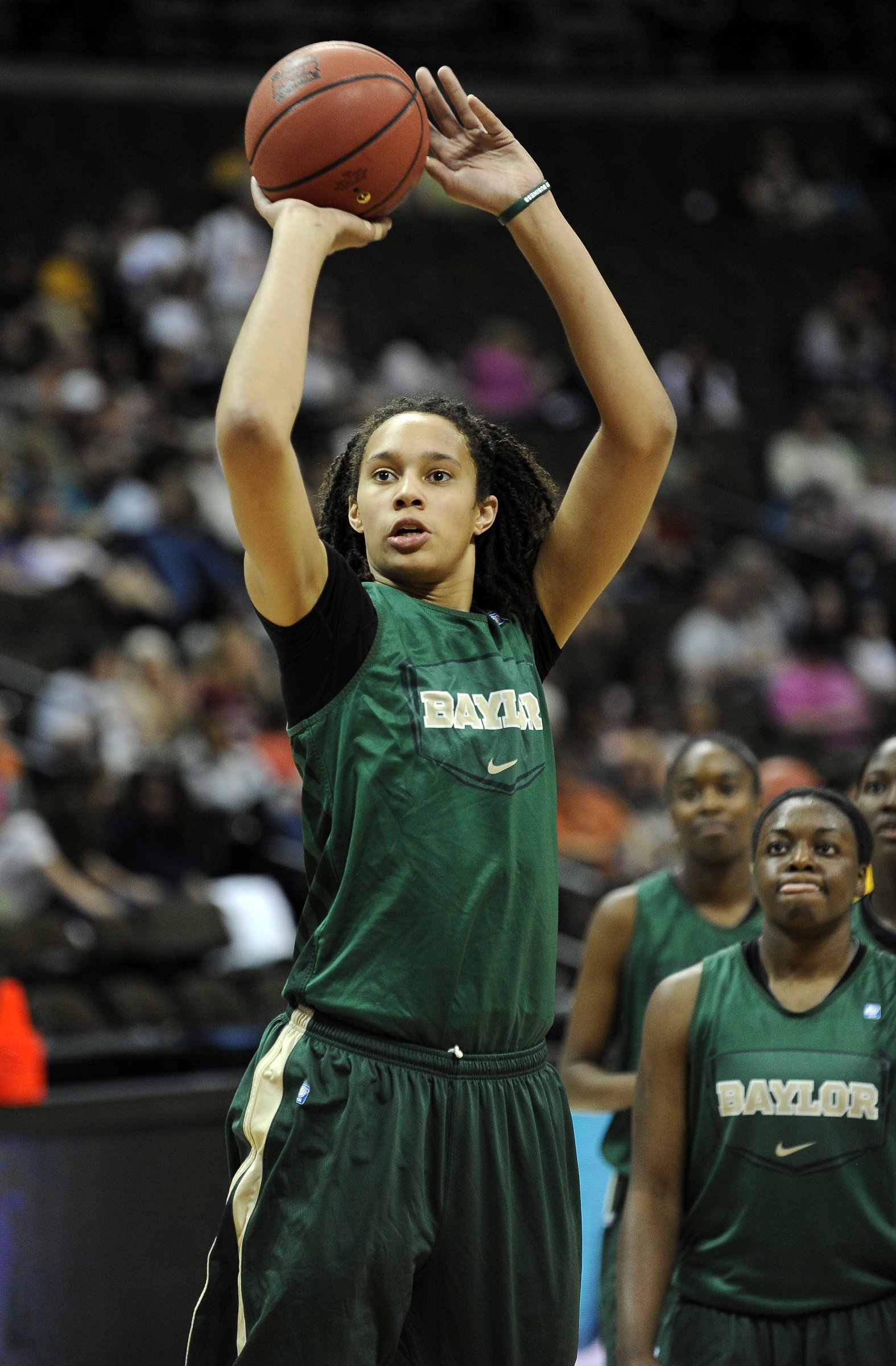 Brittney Griner during practice on March 31, 2012, in Colorado | Source: Getty Images