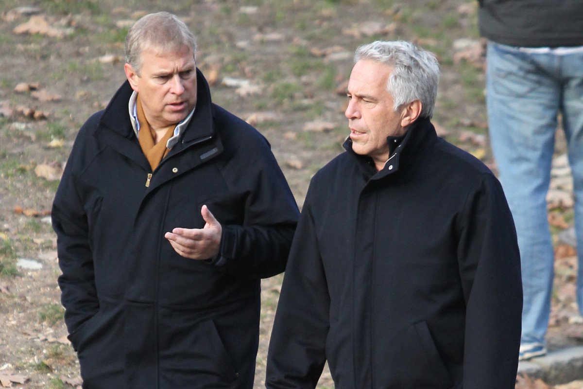 Andrew Mountbatten-Windsor and Jeffrey Epstein | Source: X/New York Post