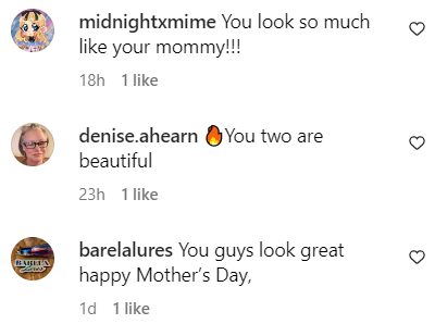 Fan comments on Instagram | Source: instagram.com/@cleoroseelliott