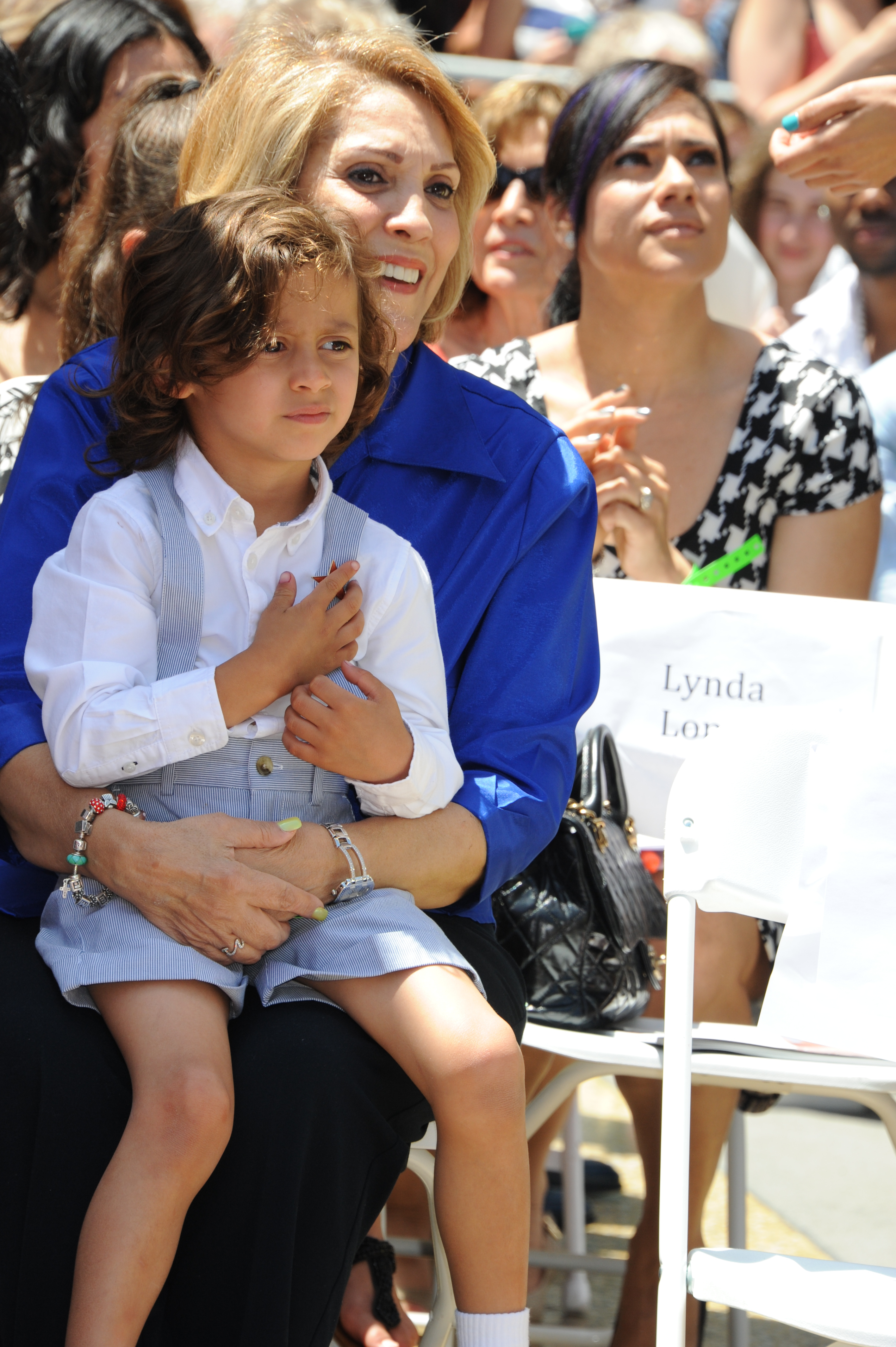 Max Anthony and Guadalupe Lopez attend Jennifer Lopez’s Star on The Hollywood Walk of Fame ceremony, on June 20, 2013. | Source: Getty Images