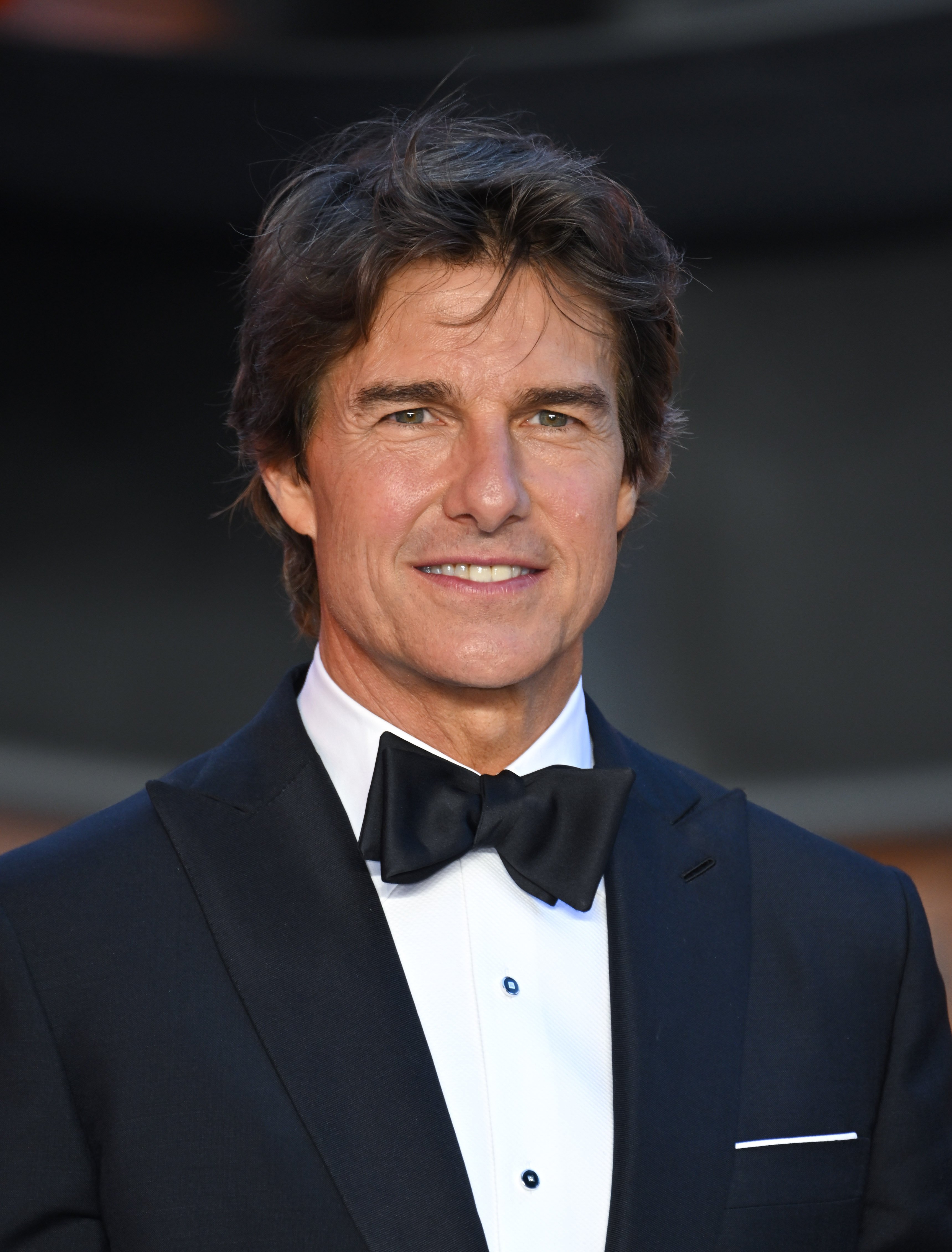 Tom Cruise attends the Royal Performance of "Top Gun: Maverick" at Leicester Square on May 19, 2022 in London, England. | Source: Getty Images