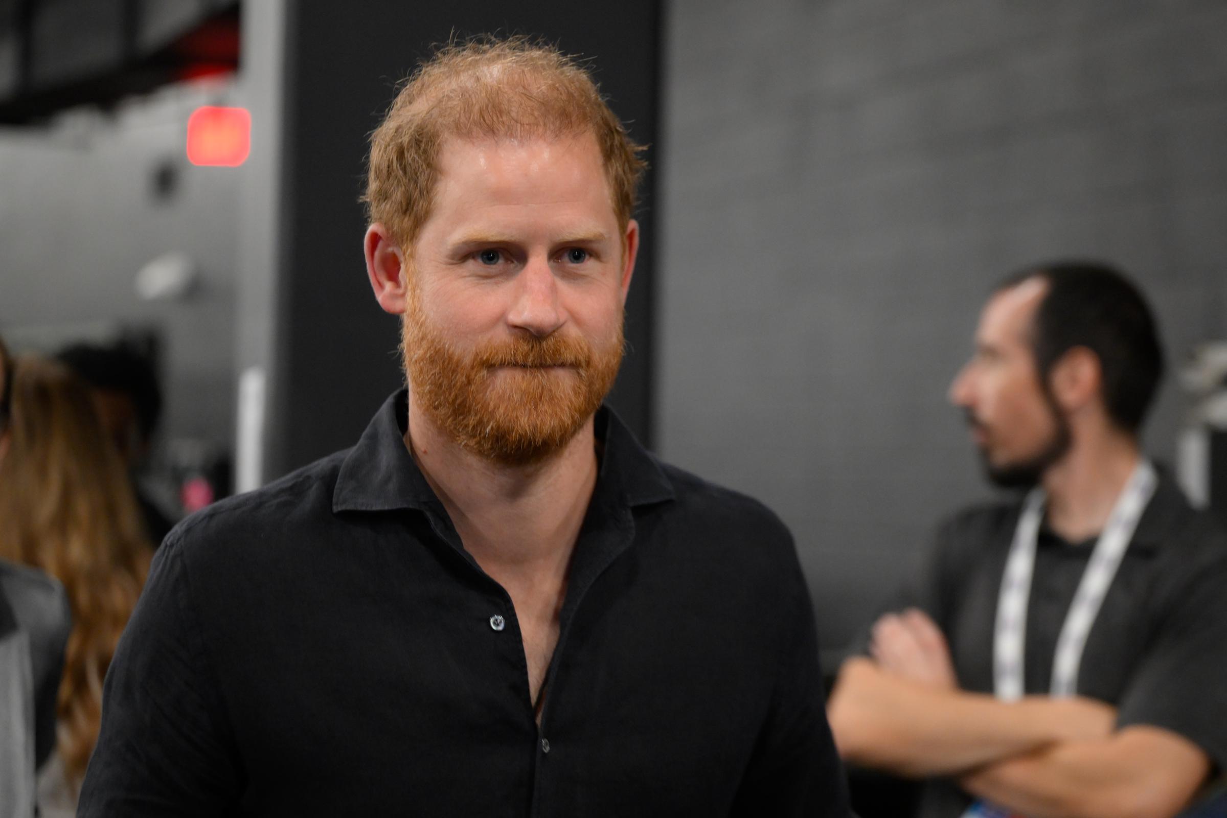 Prince Harry in Los Angeles, California, on February 15, 2026 | Source: Getty Images