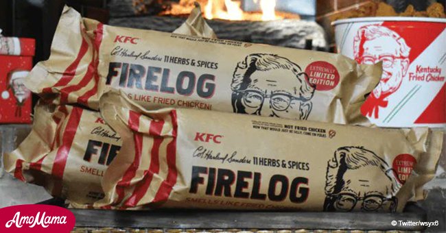 KFC launches a log with a fried chicken scent