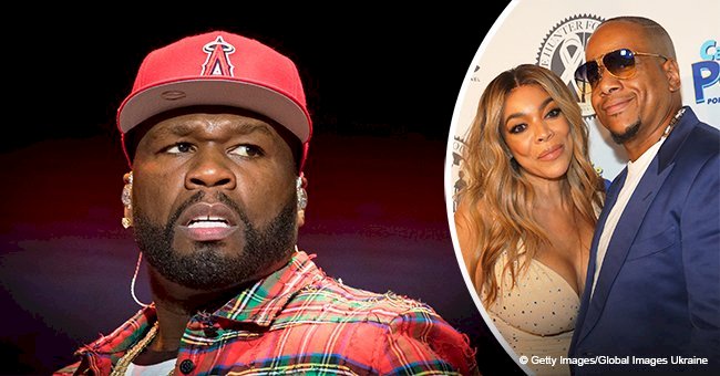 50 cent drags Wendy Williams because of rumors about her divorce with husband