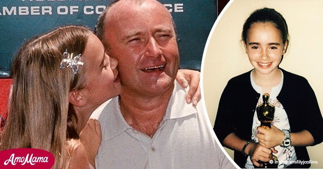 Phil Collins' adorable little daughter has grown up into a bombshell young lady