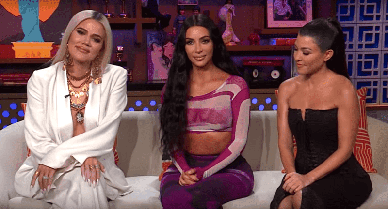 Kim, Khloe, and Kourtney Kardashian touched on their past experimentation with drugs during the interview with "Watch What Happens Live" host, Andy Cohen. | Photo: YouTube/Watch What Happens Live with Andy Cohen