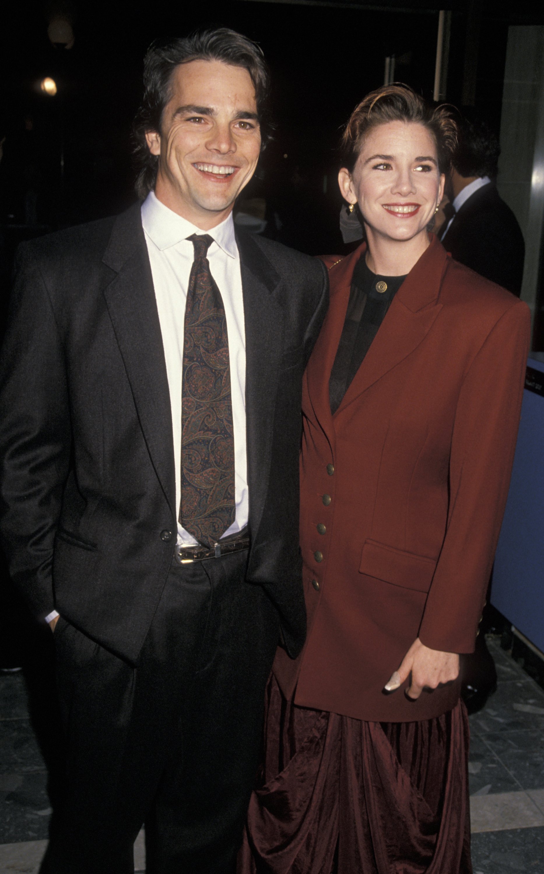 Bo Brinkman and Melissa Gilbert at the premiere of "Dances With Wolves" | Source: Getty Images