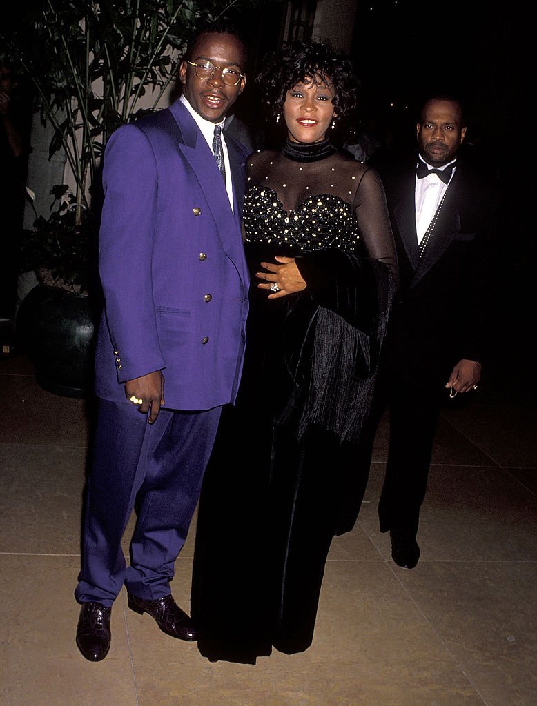 Bobby Brown and Whitney Houston at the Carousel of Hope Ball to Benefit the Barbara Davis Center for Childhood Diabetes on October 2, 1992 at Beverly Hills | Photo: Getty Images
