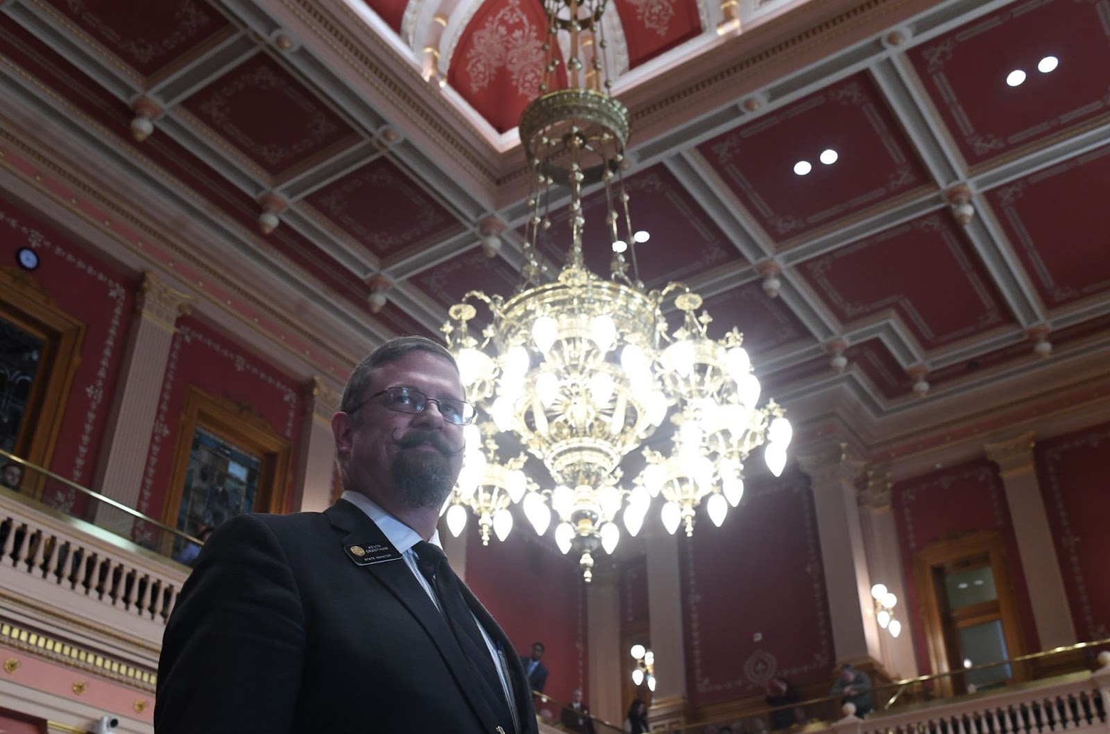 Senate President Kevin Grantham during the start of the 2017 session at the Colorado State Capitol, on January 11, 2017 | Source: Getty Images