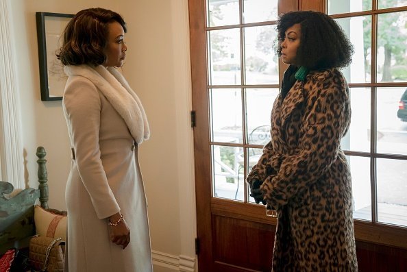 Guest star Vivica A. Fox and Taraji P. Henson in the "Master of What is Mine Own" episode of EMPIRE- Season Five | Photo: Getty Images