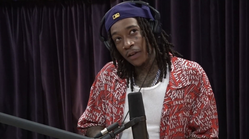 Wiz Khalifa reflects on his childhood experiences living in Japan during an appearance on "The Joe Rogan Experience." | Source: YouTube/JRE Clips