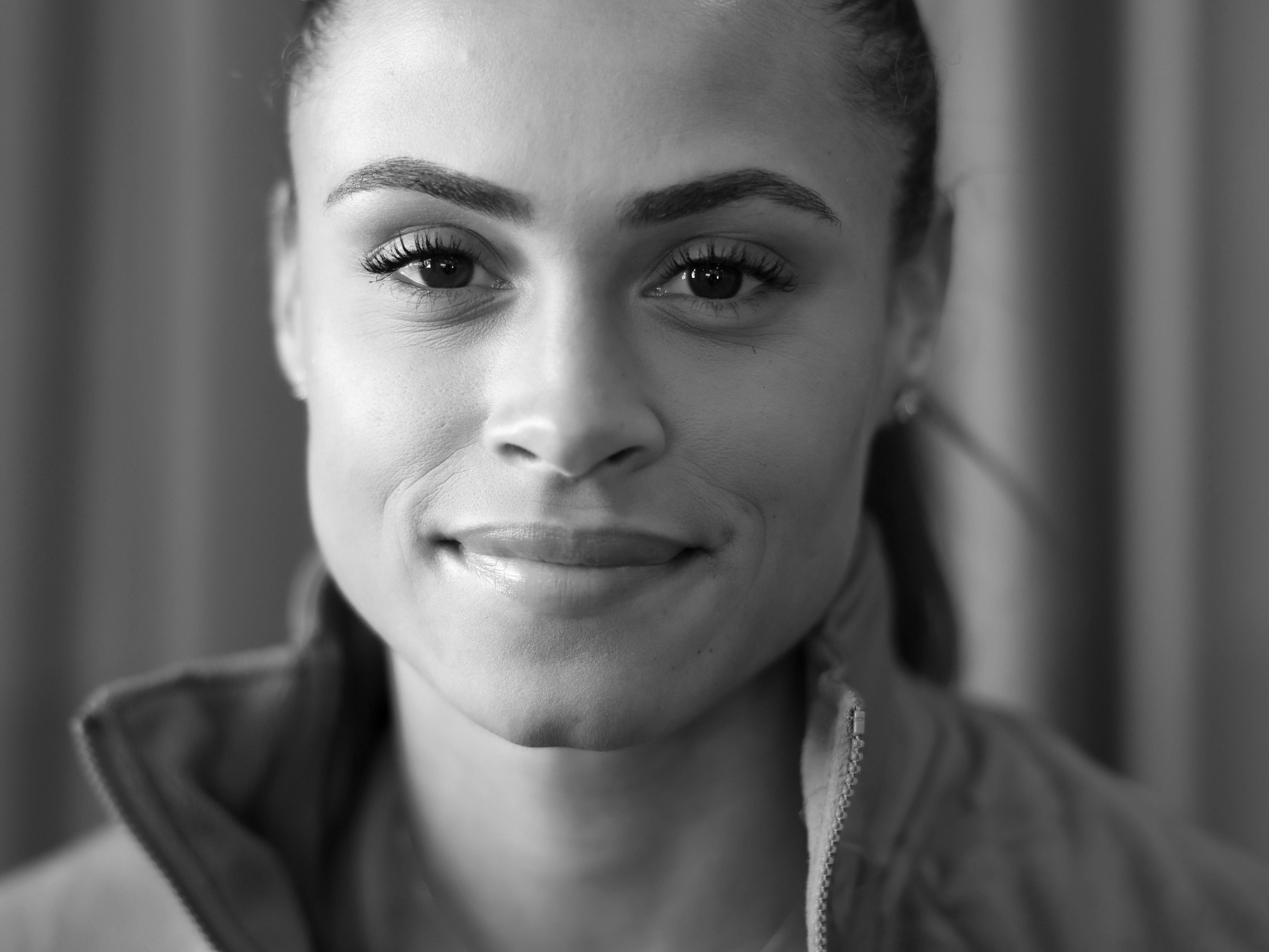 Sydney McLaughlin is pictured at the World Athletics Awards press conference at Le Meridien Beach Plaza Hotel on December 5, 2022, in Monaco | Source: Getty Images
