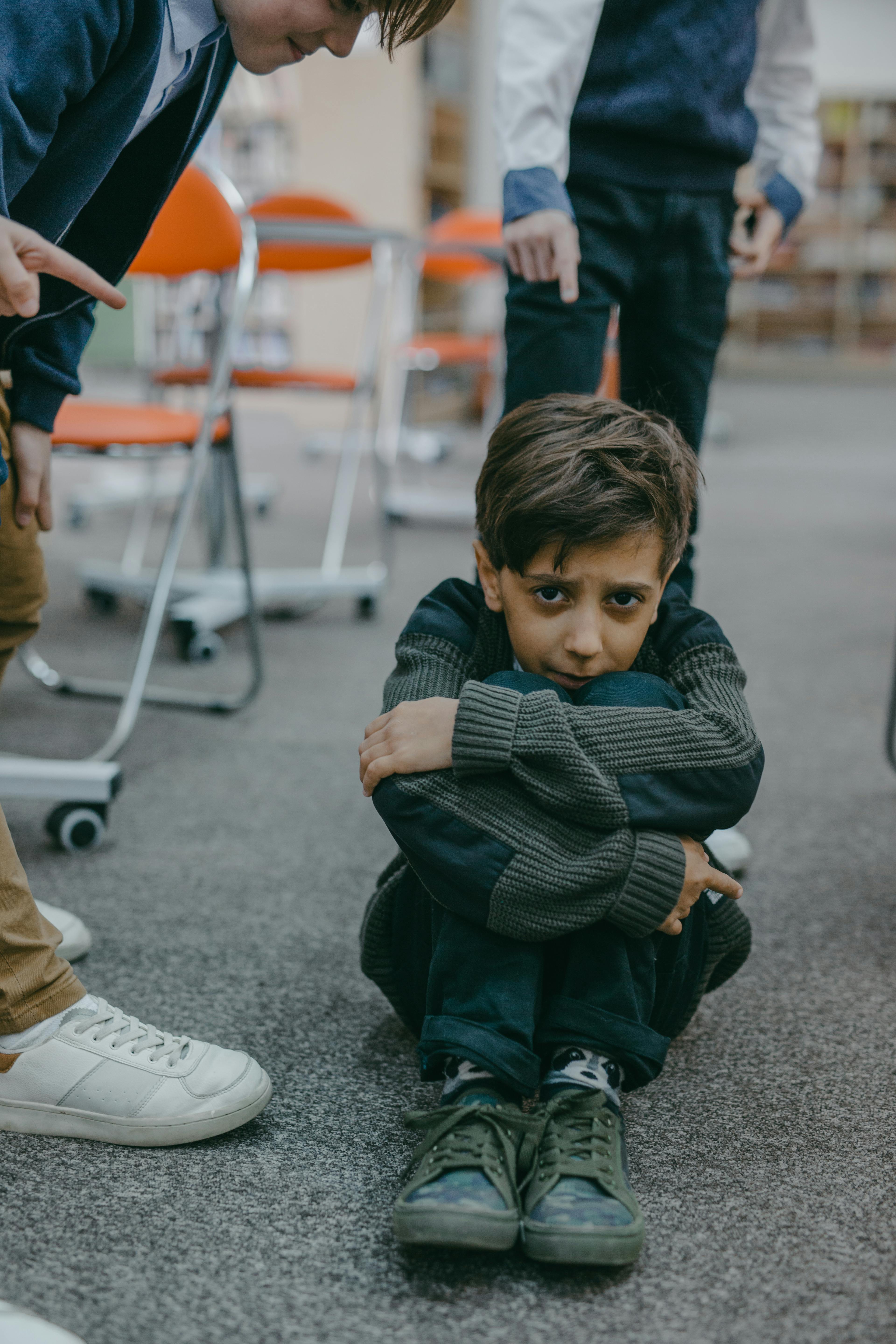 A sad boy being bullied at school | Source: Pexels