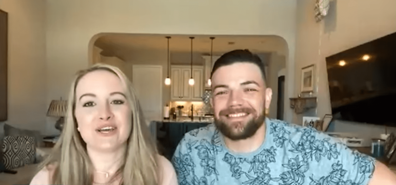 "90 Day Fiancé: Happily Ever After?" reality show couple, Andrei and Elizabeth discussing their relationship | Photo: Youtube/Access