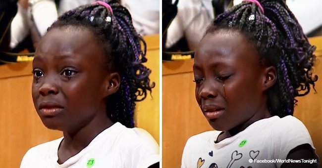 Tearful girl expressed her concern in emotional video about police brutality against black people