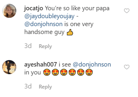 Fan comments on Jesse Johnson's post | Instagram: @jaydoubleyoujay