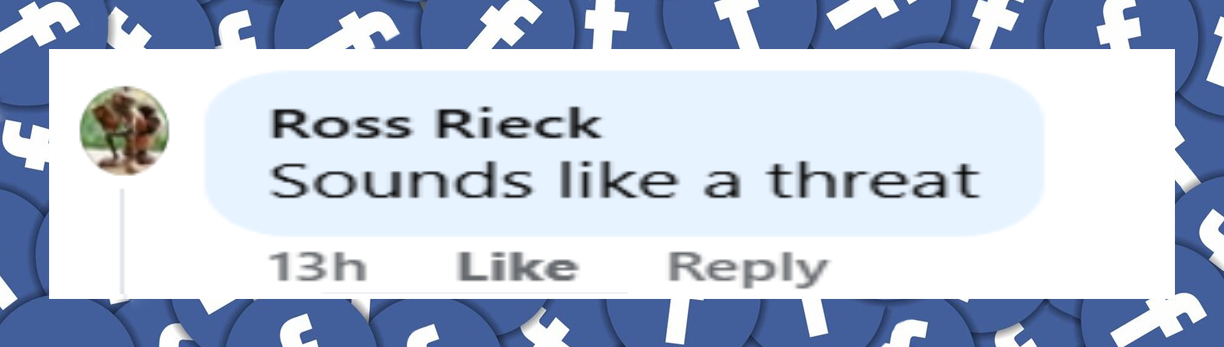 A netizen's comment about Marlon Wayans' remarks about 50 Cent of the Netflix documentary "Sean Combs: The Reckoning," dated December 8, 2025 | Source: Facebook/Rickey Smiley Morning Show