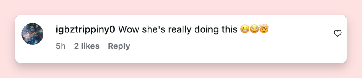 A netizen comment dated March 11, 2026. | Source: Instagram/nypost