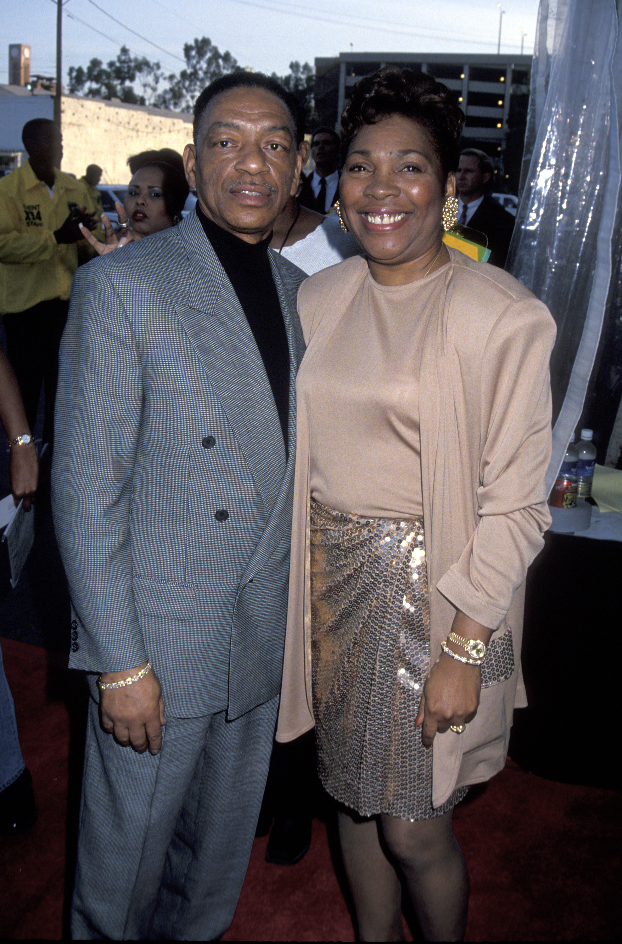 Vernon Lynch and Lillian Murphy during 7th Annual Soul Train Music Awards at Shrine Auditorium in Los Angeles, California on March 9, 1993 | Source: Getty Images