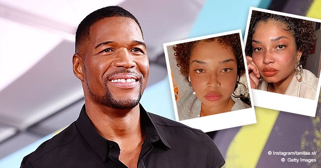 Michael Strahan's Daughter Tanita Shows Nose Piercing & Freckles as She ...