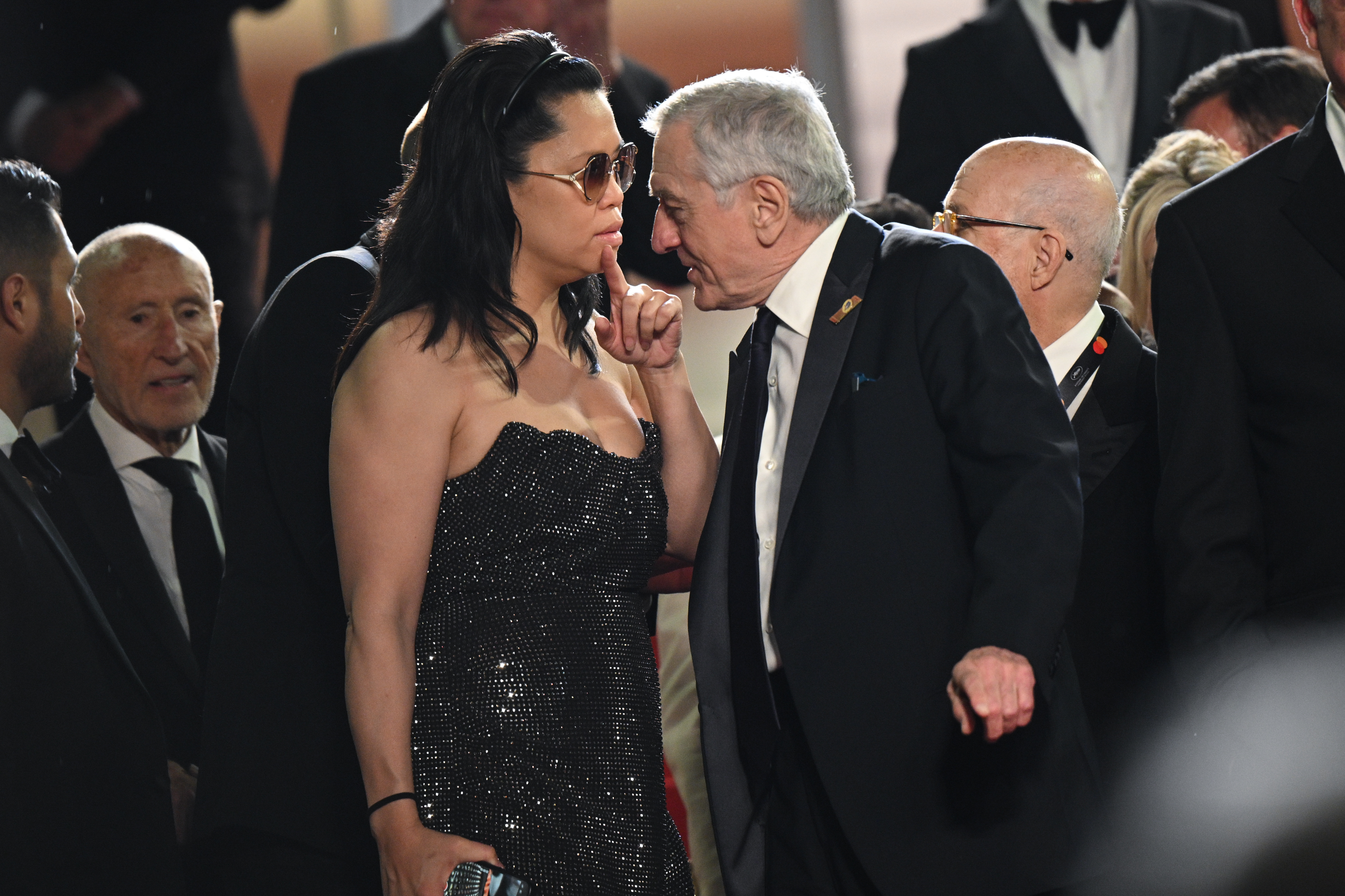 Tiffany Chen and Robert De Niro in Cannes, France on May 20, 2023 | Source: Getty Images