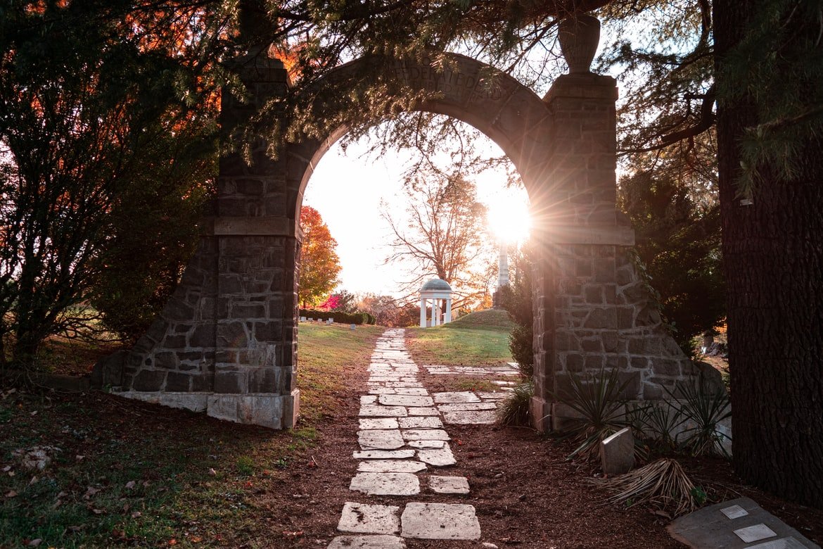 Sarah saw that Mr. Courtney was going to the cemetery. | Source: Unsplash