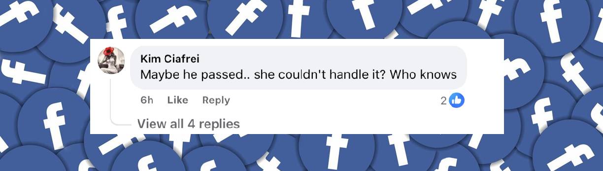 A netizen's speculation about Betsy Arakawa's sudden passing | Source: Facebook/69WFMZ