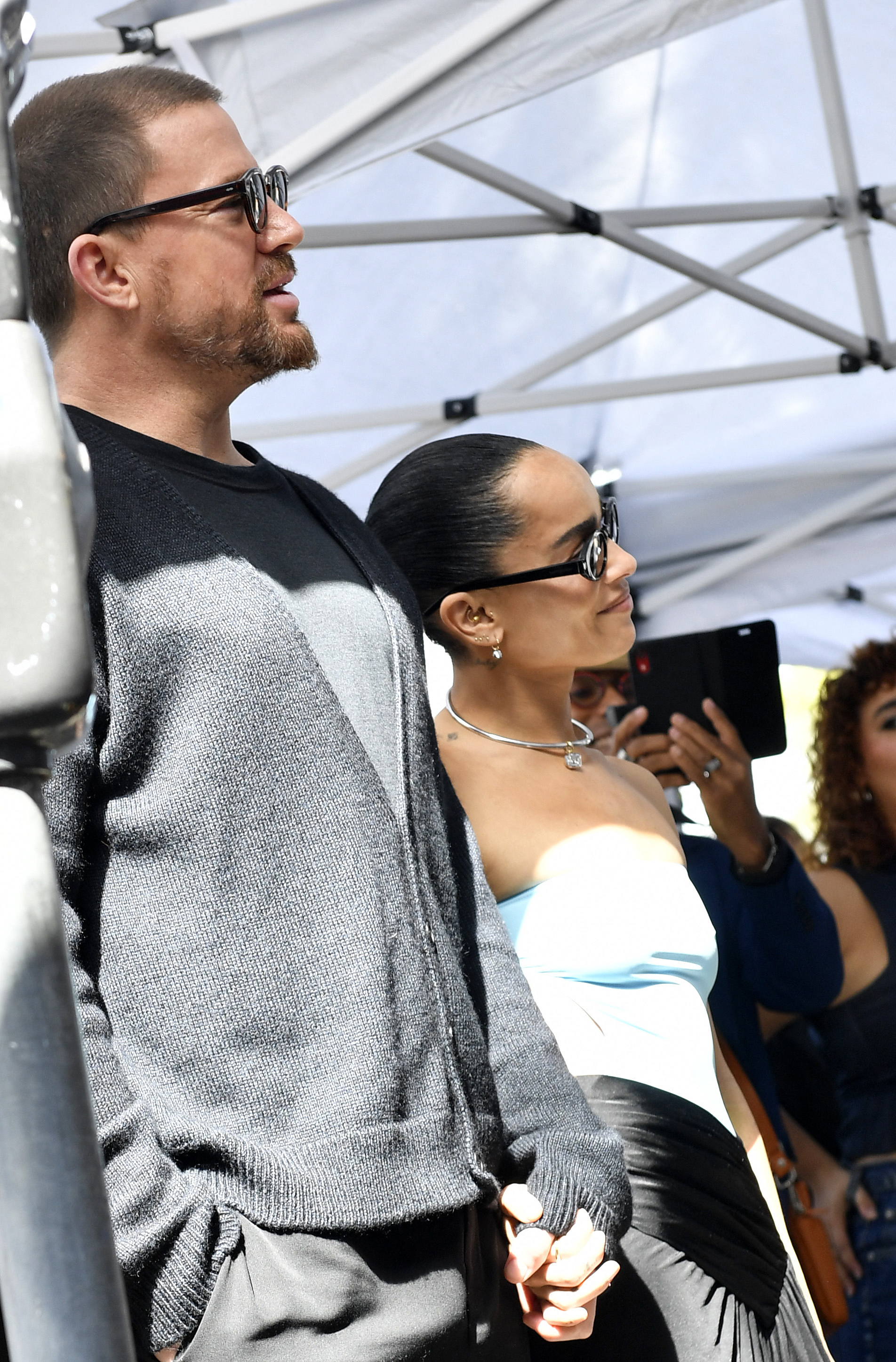 Channing Tatum and Zoë Kravitz. | Source: Getty Images