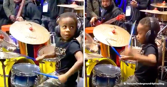 4-year-old drummer has the internet amazed with his skills