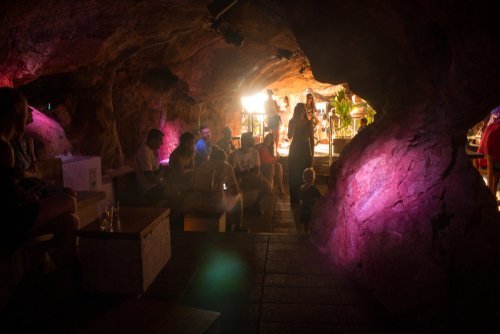 A party in a cave. | Source: Shutterstock.
