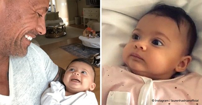 Dwayne Johnson has the cutest conversation with his daughter and it quickly goes viral 