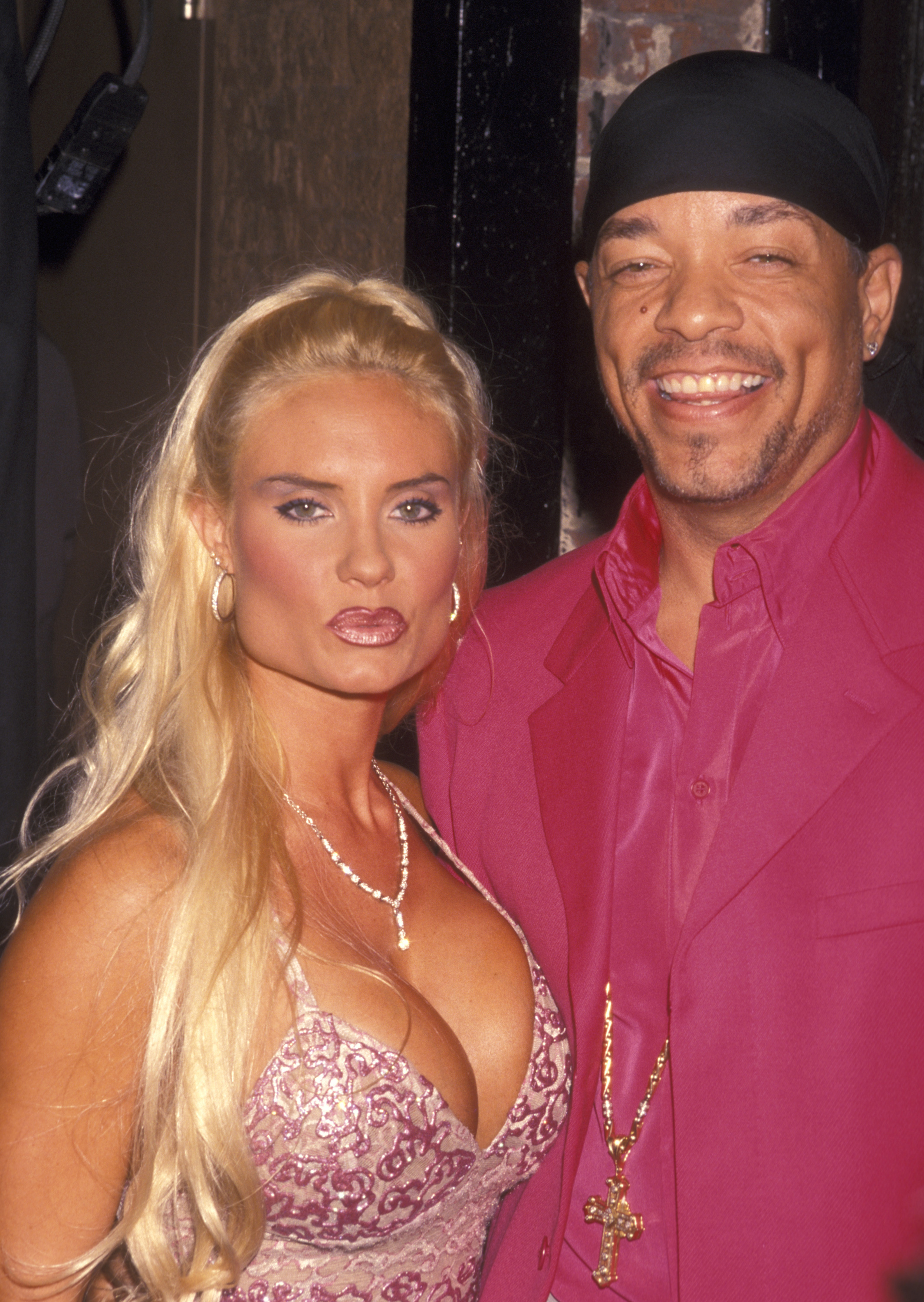 The rapper pictured with Coco Austin on August 13, 2002 | Source: Getty Images