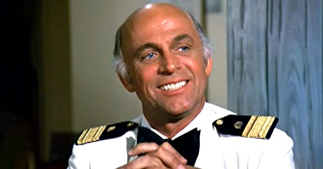 Gavin MacLeod pictured as Captain Stubing on "The Love Boat." | Photo: Youtube.com/CBS