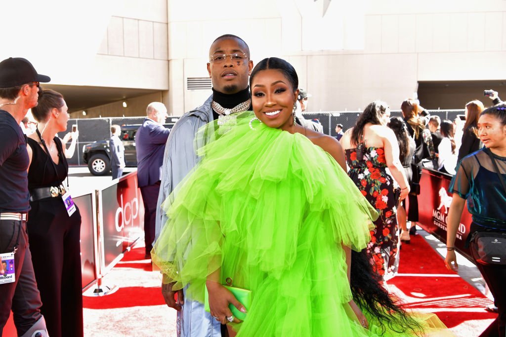 New parents Southside and Yung Miami at the 2019 Billboard Music Awards in May. | Photo: Getty Images