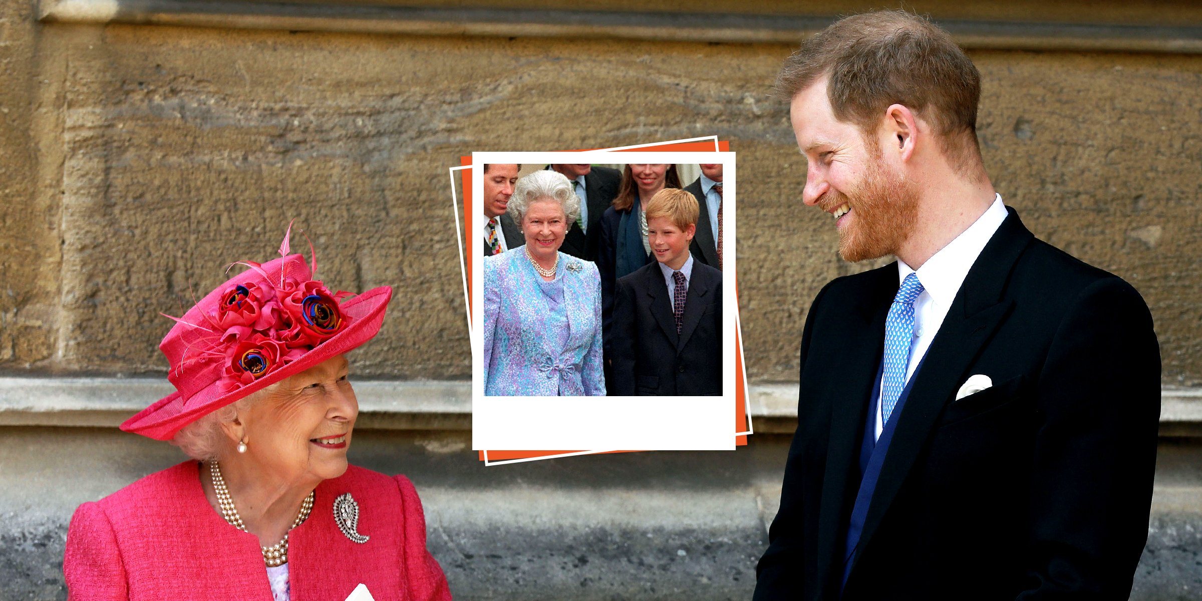 La reina Elizabeth II y el príncipe Harry. | La reina Elizabeth II y el príncipe Harry. | Foto: Getty Images