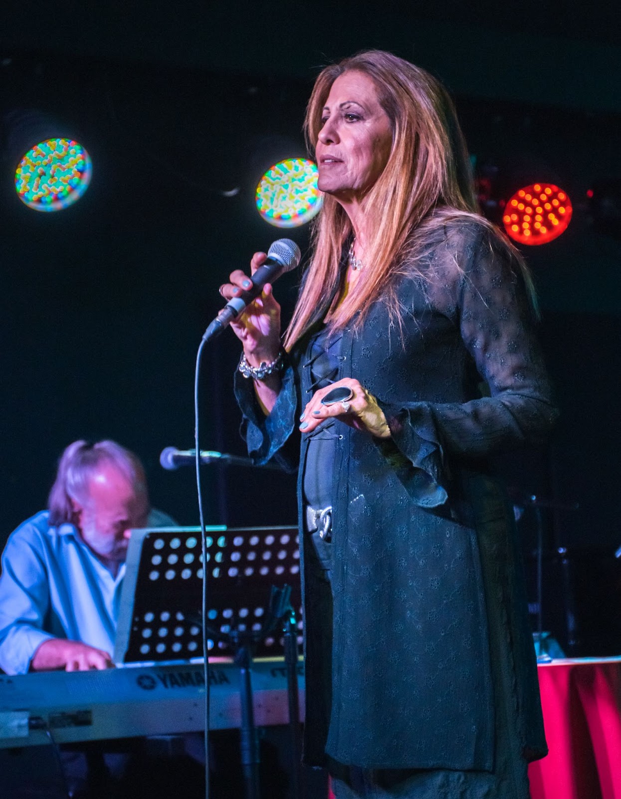 Rita Coolidge performing live at Boisdale of Canary Wharf on May 14, 2018, in London, England. | Source: Getty Images