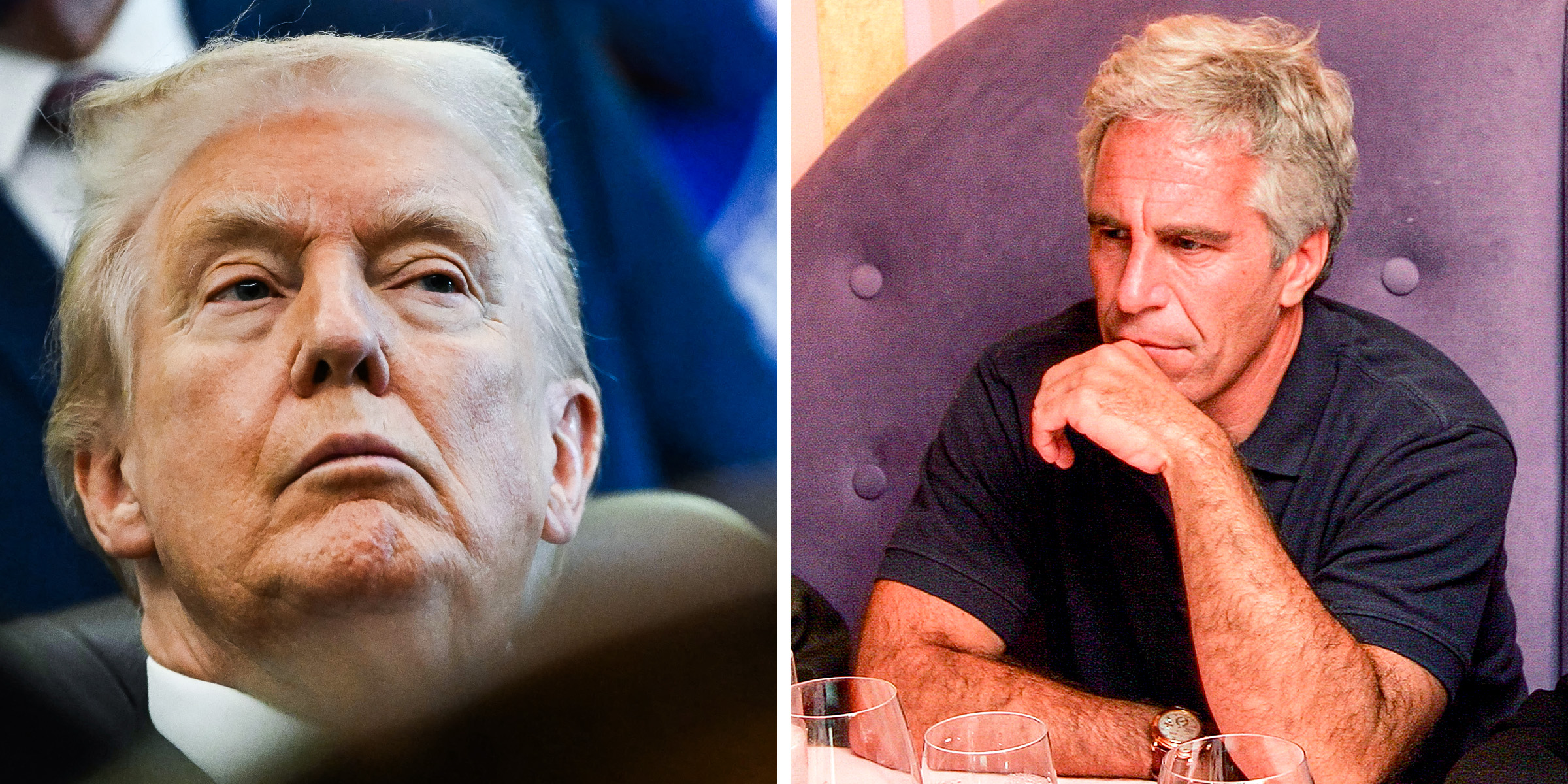 Jeffrey Epstein and Donald Trump | Source: Getty Images