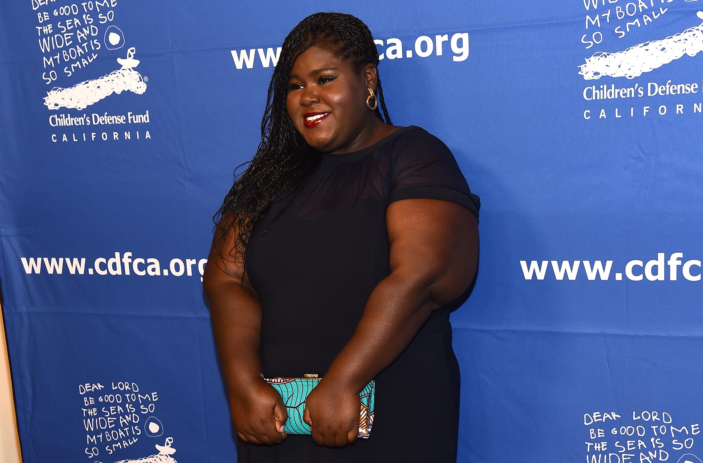 Gabourey Sidibe at the 27th Annual Beat the Odds ceremony in Los Angeles on December 7, 2017 | Source: Getty Images