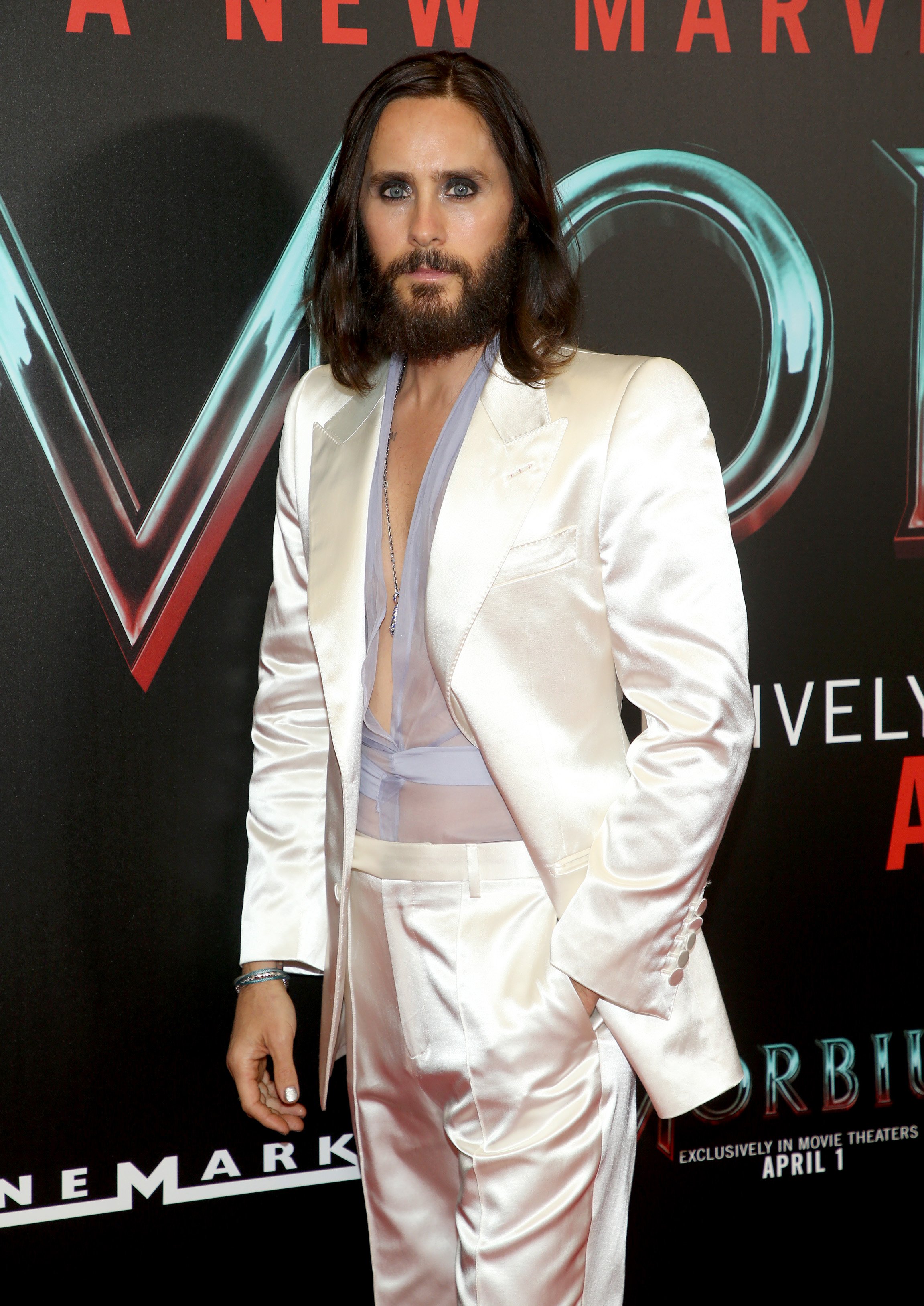 Jared Leto at the special fan screening of "Morbius" on March 30, 2022 | Source: Getty Images