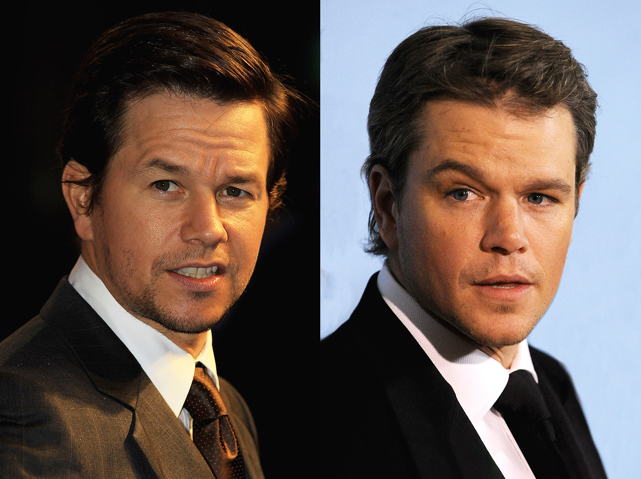 Mark Wahlberg | Matt Damon | Source: Getty Images