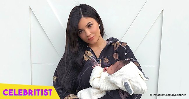 Kylie Jenner's 6-month-old daughter melts hearts while washing her hands in sink in cute video