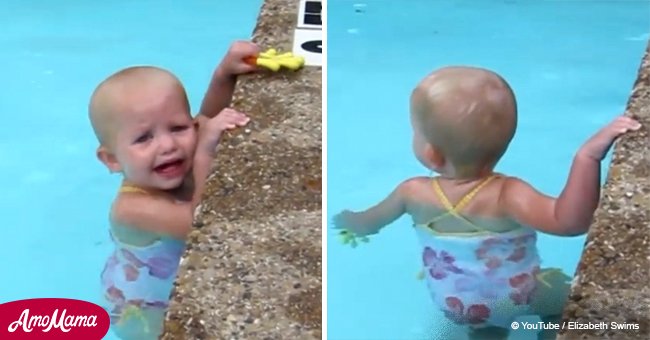 La Video D Un Bebe De 16 Mois Nageant Seul Dans Une Piscine A Declenche Une Veritable Polemique