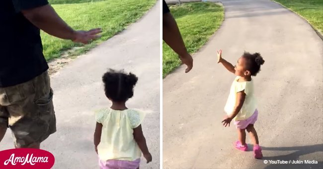 Little girl can't stop arguing with her dad about counting (Video)